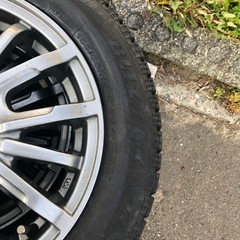 取引中　スタッドレスホイールセット155／65R14VRX の画像