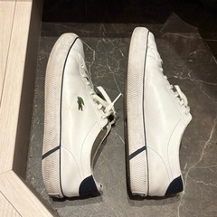 LACOSTE レザースニーカーの画像