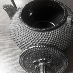 南部鉄瓶未使用の画像