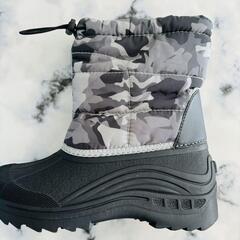 スノーブーツ 20cm ボア 防寒 防水 雪遊び 新品 未使用の画像