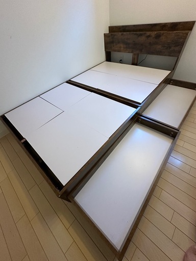 寝具セット RASIK ラシク 引き出し収納付きベッドフレーム トゥルー