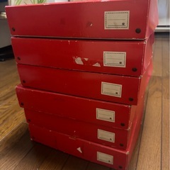 【無料0円】紙衣装ケース　　6個の画像