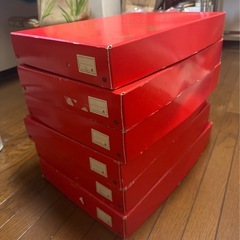 【無料0円】紙衣装ケース　　6個の画像