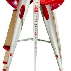 ★未使用品★コーナン商事 ハンドル付き アルミ踏台4段 RN 脚立 120㎝の画像