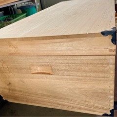 桐衣装箱　収納ケース　着物収納　桐収納　衣装ケースの画像