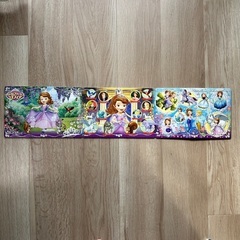 幼児用　ちいさなプリンセスソフィア　パノラマパズル　袋つきの画像