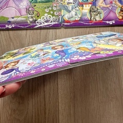 幼児用　ちいさなプリンセスソフィア　パノラマパズル　袋つきの画像