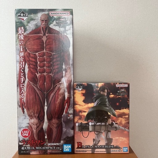 進撃の巨人 B賞 リヴァイ おまけ付き 専用 進撃の巨人 一番くじ