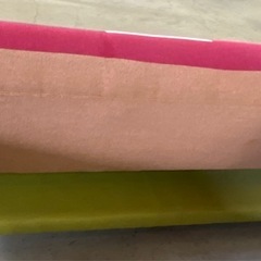◎ 3人掛けソファベッド　パッチワーク柄 の画像