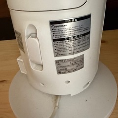 加湿器つきセラミックヒーター
の画像