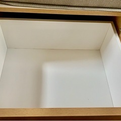 ニトリ　セミダブルベッドの画像