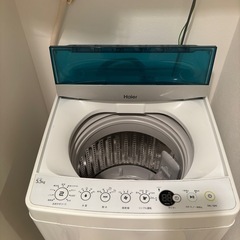 Haier洗濯機　5.5kgの画像