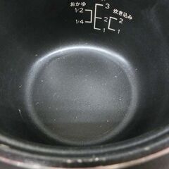 炊飯器 3合炊き 2024年製 VS-IT003S 黒 ブラック KOM コンパクト炊飯器 マイコン 札幌市 西野店の画像