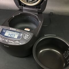 タイガー/TIGER 炊飯器 炊きたて JPV-B100 5号炊き ブラック/黒 2023年製 動作確認済 25j菊NSの画像