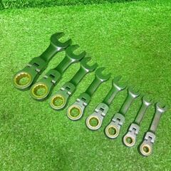 TRUSCO TGRW-800FS 首振ラチェットコンビネーションレンチセット(ショートタイプ)8本組【船橋馬込店】【店頭取引限定】【未使用】ITQYFD0LGOVQの画像