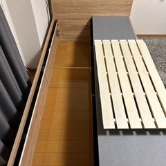 カイト　チェストベッドフレームの画像