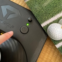 家でゴルフ練習セットの画像