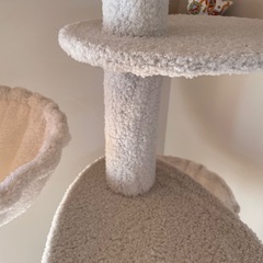 MWPO キャットタワー ホワイトの画像
