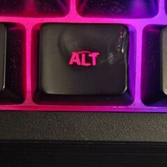 HyperX Alloy Core RGB ゲーミングキーボード（型番: HX-KB5ME2-JP）の画像