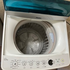 Haier 洗濯機　5.5kgの画像