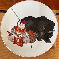 飾り大皿　2枚　肥前有田焼　伝統工芸士江口天童　勝右衛門の画像