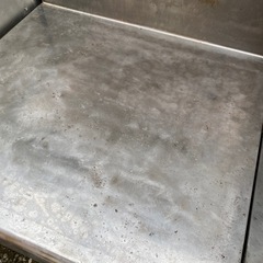 厨房　ステンレス　作業台　中古の画像
