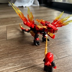 LEGO互換性ブロック／ドラゴンと忍者の画像