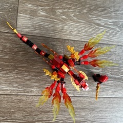 LEGO互換性ブロック／ドラゴンと忍者の画像