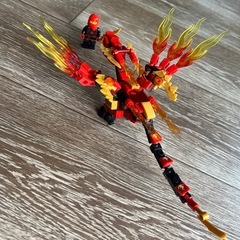 LEGO互換性ブロック／ドラゴンと忍者の画像