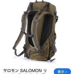 サロモン 
リュックサックの画像