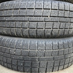 3.中古スタッドレスタイヤ4本 TOYO GARIT G5 2019年製155/65R14の画像