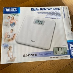 タニタ　体重計　HD-661-WHの画像