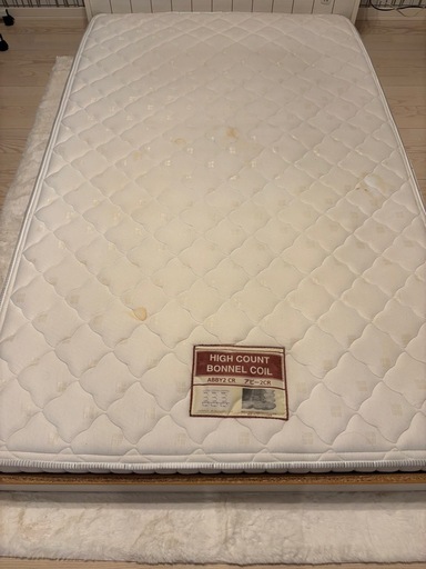 Limne スプリングマットレス セミダブル【中古】 Limne スプリングマットレス セミダブル【中古】 rakuten-top