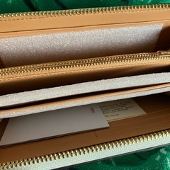 COACH  白　長財布の画像