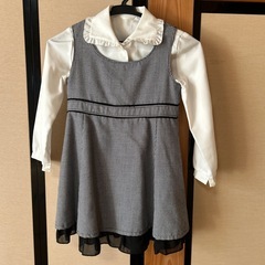 女の子フォーマルドレス110㌢（長袖ブラウスのみ120㌢）の画像