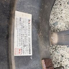ALTA 14インチ 155/65　ブラックホイールセット　ブリジストンの画像