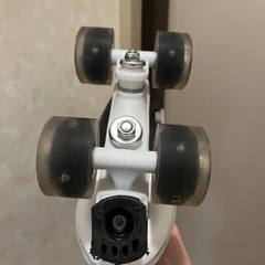 ローラースケートとプロテクターの画像