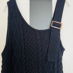 NICE CLAUP ニットワンピース 未使用品の画像