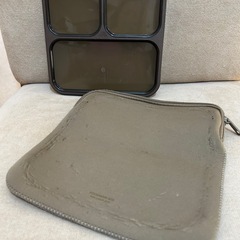 立てて運べる 薄型弁当箱(中古) 800ml　フードマンの画像