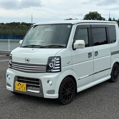 DA64WエブリイワゴンＰＺターボ　地デジ　ミニバン　ETC カスタム多数　美車　走行距離　5.5万kmの画像