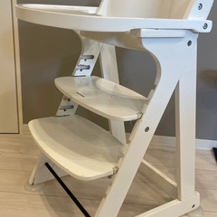 katoji ベビーチェア　白【直接取引限定】の画像