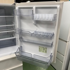 59○送料設置無料　22年製　アクア大型冷蔵庫　355L  洗濯機　保証込みの画像