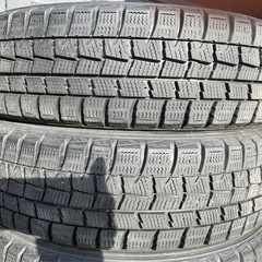4.中古スタッドレス4本 ダンロップWINTER MAXX 2016年製　155/65R14 
の画像