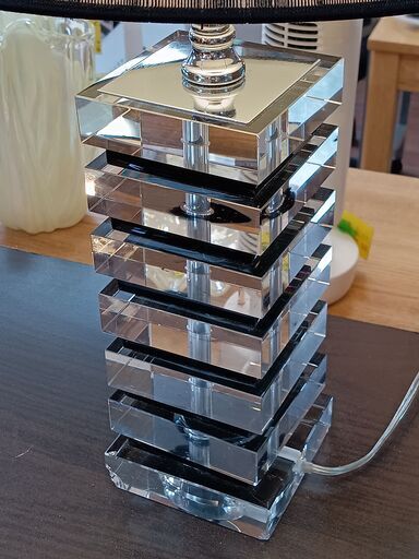 スタンドライト ガラス 間接照明 照明 サイズ（約）幅30×奥30×高55