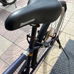 APASCH シティサイクル 27インチ ママチャリ ブルー 【中古品】の画像