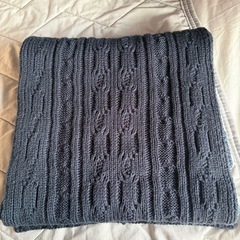 ナノユニバース　NANO UNIVERSE　マフラー　青　のうこん濃紺　の画像