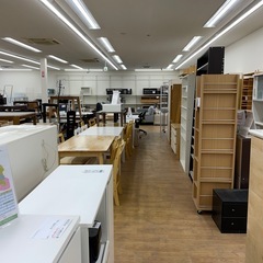 1013-013 ★リユースのサカイ幸手店★　レンジ台 ホワイト※ハガし有り¥6,600(税込)【備考】W105×D40×H91の画像