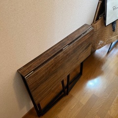 ヴィンテージ風 木目調デスク
の画像