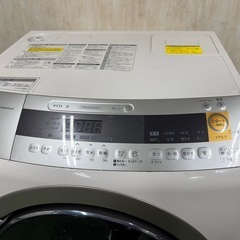 61○送料設置無料　17年製　SHARPドラム式洗濯機　10㌔　乾燥6kgの画像