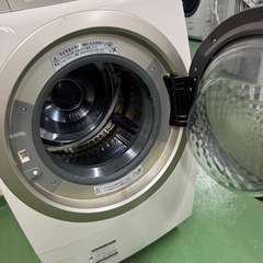 61○送料設置無料　17年製　SHARPドラム式洗濯機　10㌔　乾燥6kgの画像